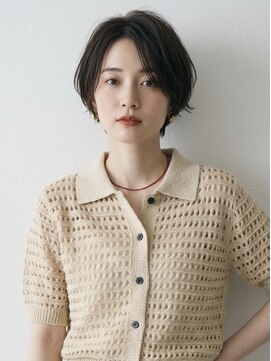 キビト(kibito) ひし形ショートボブ丸みショートボブ新宿若松河田20代30代40代