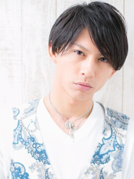 モッズヘアー メン 戸田公園店(mod's hair men) 20代30代ブラック重め社会人センターパートショートi戸田公園
