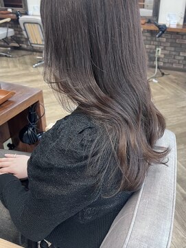 シュリット(schritt) 赤みなし透明感フォギーブラウンカラーブリーチなし渋谷エジリ