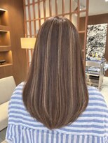 オーガニックトリコ 所沢(organic+tricot)&nbsp;40代50代◎秋カラー◎大人ブランジュハイライト×レイヤーカット