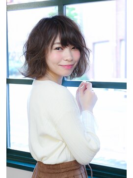 ユキオ オブ ヘアー(YUKIO of Hair) ゆるハネカールボブ