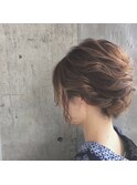 #浴衣のゆったりアレンジ