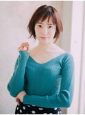 綺麗めショートボブ
