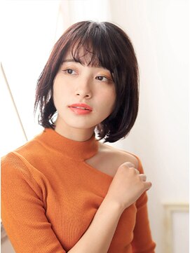 カイノ 泉北店(KAINO) 【KAINO】黒髪大人ボブツヤツヤオイルカラー♪イノア