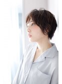 低温デジタルパーマのボリュームアップショートボブ♪