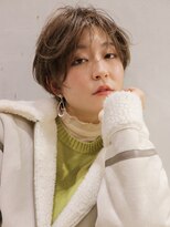 アルバム 渋谷パルコ(ALBUM)&nbsp;ニュアンスショートバング_ローライトスリークボブ_26906