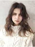 アンニュイウェーブ_耳かけウェーブパーマ_46814