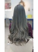 アッシュベージュスタイル