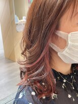 ヘアサロン テラ(Hair salon Tera)&nbsp;人気☆ピンク系インナーカラー