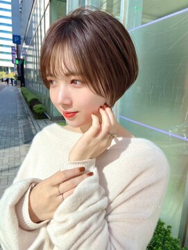 サンド 大阪梅田(sand) 黒髪/ココアベージュ/オリーブグレー/小顔/クラゲヘアー