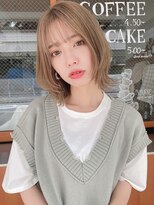 ルービック 豊中(Rubik's)&nbsp;大人可愛いハイトーンウルフヘア