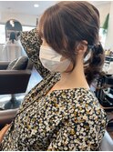 顔まわり韓国くびれヘア【アフロート小笠原】