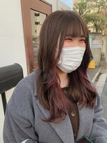 ノエル(NOEL) ロングスタイル×イヤリングカラー