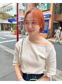 ダブルカラー×オレンジ