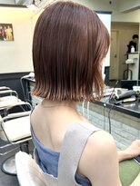 ヒート バイ アンカットラウンジ 渋谷(HEAT by UNCUT&LOUNGE)&nbsp;切りっぱなしボブ/外ハネボブ/ワンレンボブ/暖色ブラウン