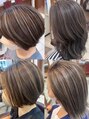 タンゴイ(tanGoi)&nbsp;元々白髪染めをしていたお客様達☆白髪ぼかしでオシャレに☆