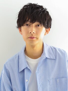 ガリカ シーム(Gallica/SEAM) 【Gallica】前髪大人イケメン爽やかメンズ黒髮マッシュショート