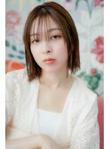 タイトボブ[美髪/ショートカット/白髪染め/リタッチ/本八幡]