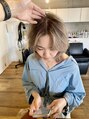 ハイジア(hygea) 髪への負担を抑えた白髪ぼかしやデザインカラーお任せください♪