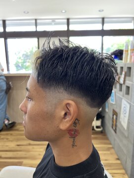 スウェル 千葉店(Swell) - [ ] メンズツイストパーマスパイラルパーマフェード[千葉]