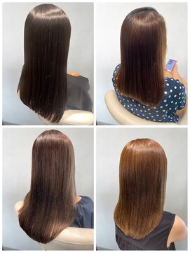 美容室フルール 20代30代40代髪質改善トリートメント艶感ストレート透明感