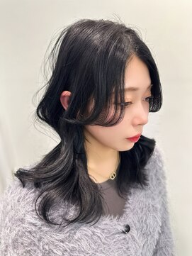 ユーフォリア 渋谷グランデ(Euphoria SHIBUYA GRANDE) コリアンブラック×レイヤーカット