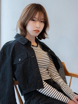 ファルファラ(farfara) 【farfara】ラフパーマボブ（問屋町テラス）森若竜