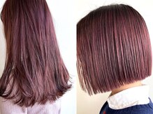 ＃２ブリーチなし暖色カラー