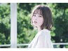 【気になる前髪のクセ対策に】似合わせカット＋前髪ストレート ￥9900⇒