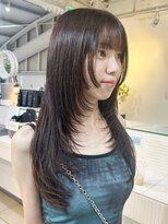 アクアオモテサンドウ(ACQUA omotesando)&nbsp;＊姫カットフェイスレイヤーカットウルフロングレイヤースタイル