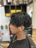 メンズカット＋ツイストスパイラルパーマ