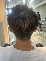 シャンプーボーイエイムス(SHAMPOO BOY aims) パーマの残りを活かすカット