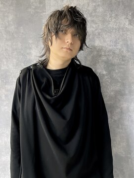 イコ(.ico) ウルフ×デザインmix   20代30代　インナー　レイヤーカット