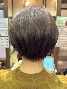 ハピネス クローバー 学園前店(Happiness CLOVER) ☆イメチェン大人かわいい★ショートボブ/白髪ぼかし/ハイライト