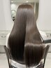 【岸本指名限定】 カット+美髪改善ストレート+トリートメント