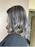 シルバーアッシュバレイヤージュ