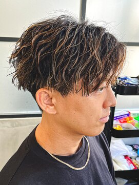 メンズソース 京都河原町(MEN'S SOURCE) 緩めスパイラルパーマ