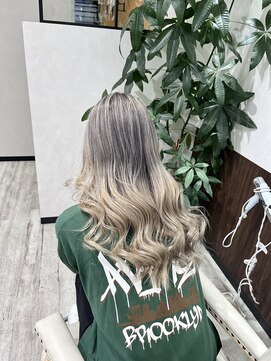 ベルヘアーデザイン 堺東(Belle hair Design) バレイヤージュ/シャドールーツ/外国人風/堺東