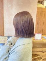 ベベ バイ モップス(be'be' by MOPS)&nbsp;切りっぱなし×暖色カラー