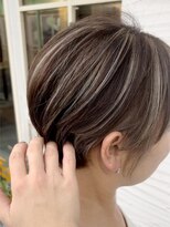 ヘアーエポック(hair epoque) 20代30代40代ナチュラルハイライト立体感アッシュ