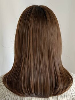 髪のお悩みに合わせて最高のスタイルへ☆こだわりの薬剤オーガニックカラーで、髪質改善も！