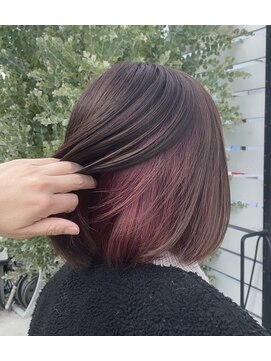 ナナ バイ ピケ(nana by pique) インナーカラー/ピンクカラー