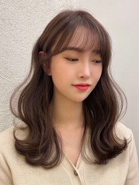 コア 梅田茶屋町店(Core) 髪質改善艶髪愛され韓国風前髪カット 小顔梅田