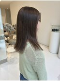 透明感ベージュカラー