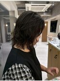 20代～50代☆無造作パーマこなれミディ髪質改善くびれウルフ