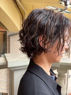 ラシェンテ みのおキューズモール(La Sente) 大人のウェット質感パーマボブ