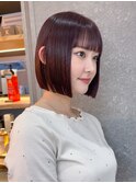 くびれヘア/髪質改善/縮毛矯正/レイヤーカット/韓国/ボブ/表参道