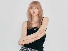 サンクマーケット 渋谷(cinq MARKET)の雰囲気（ワンブリーチで作る、ナチュラルなミルクティーベージュカラー＊）