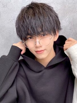 ナチュラル 渋谷(NATURAL) ラウンドマッシュ/縮毛矯正/ダブルカラー/フェザーパーマ