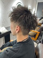 アオアクア 新越谷店(AO-AQUA)&nbsp;スパイキーショート,メンズショート,刈り上げ,束感,アップバング